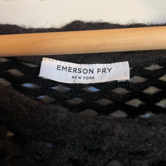 Emerson Fry Wool Open Weave Net Woven Tunic/Dress - Picture 4 of 7